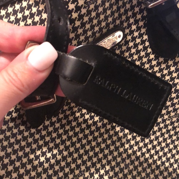 Vintage Ralph Lauren Tote & Matching Cosmetic Bag - Picture 10 of 16